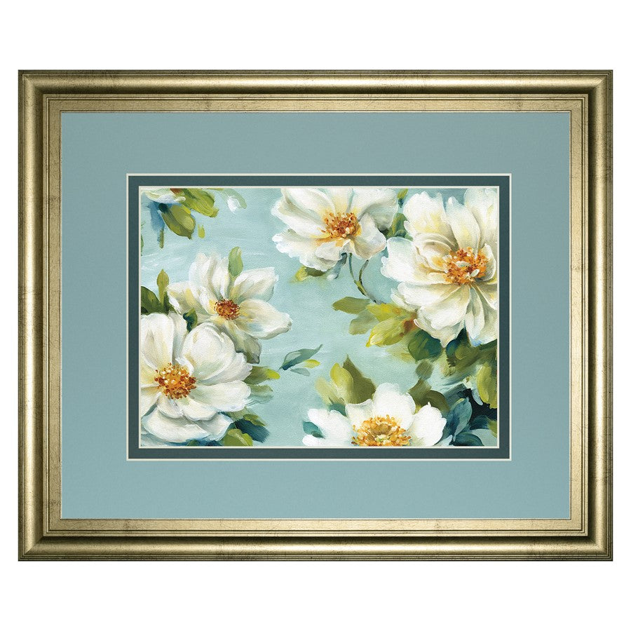 Classy Living Blooming Serenity Wall Art Double Mat 40"x34", GiIded