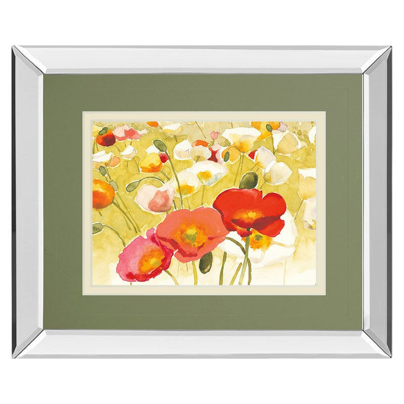 Classy Living Serene Blooms Wall Art 40"x34", Mirrored