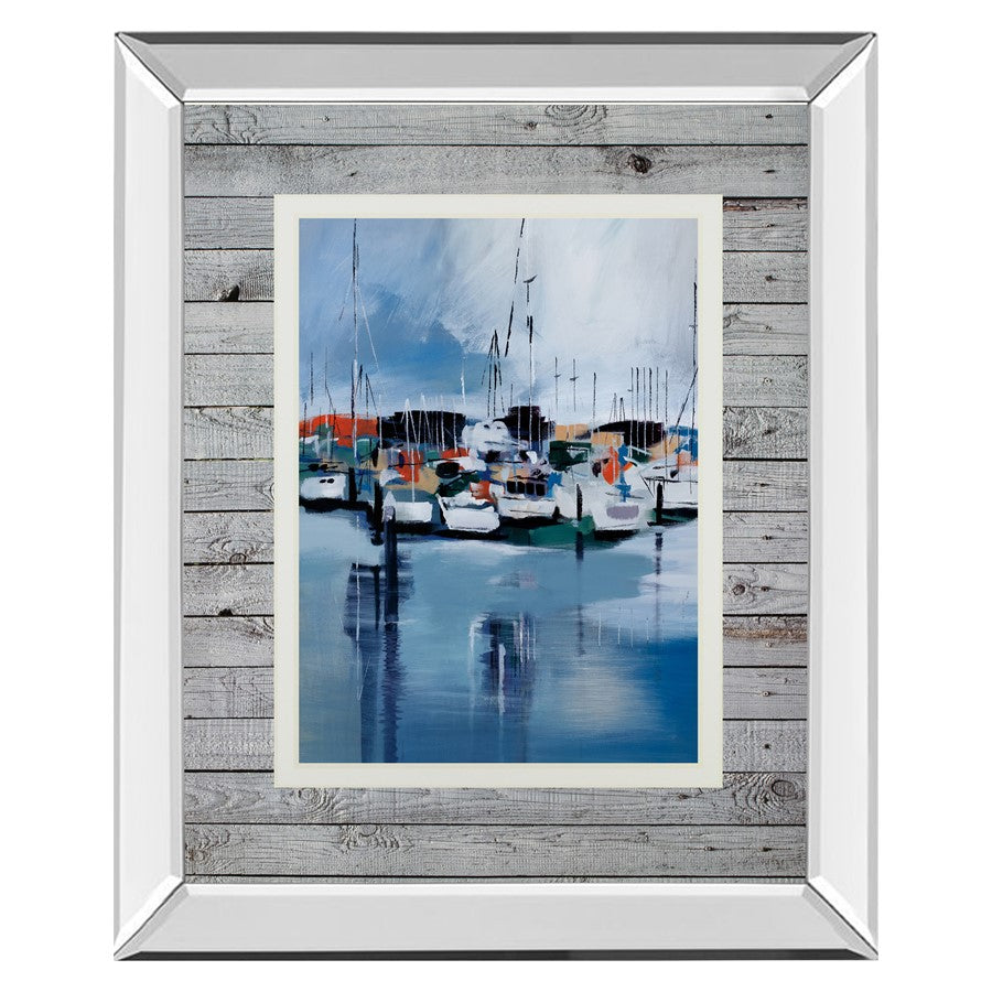 Classy Living Harbor Reflections Wall Art 34"x40", Mirrored
