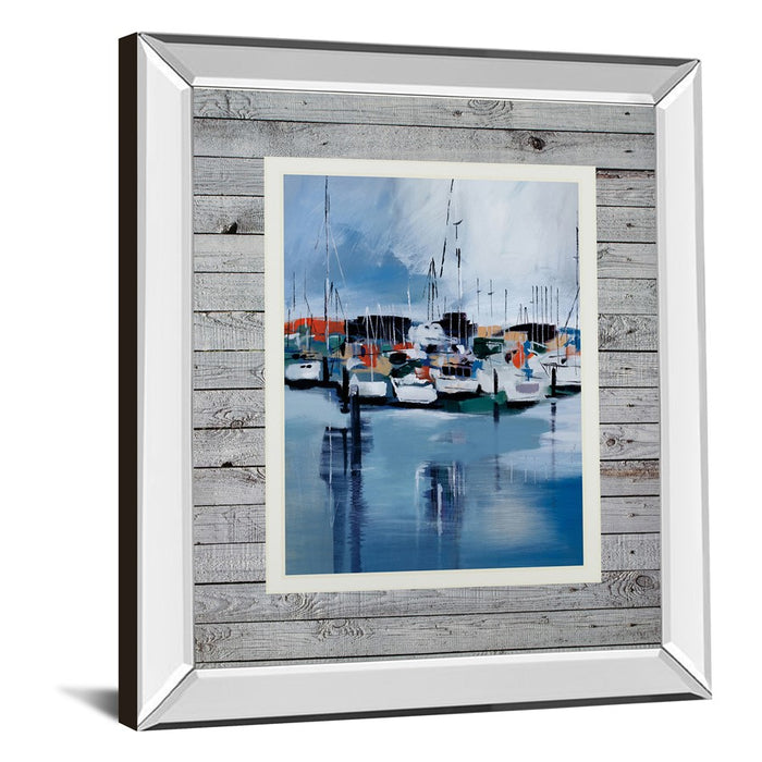 Classy Living Harbor Reflections Wall Art 34"x40", Mirrored