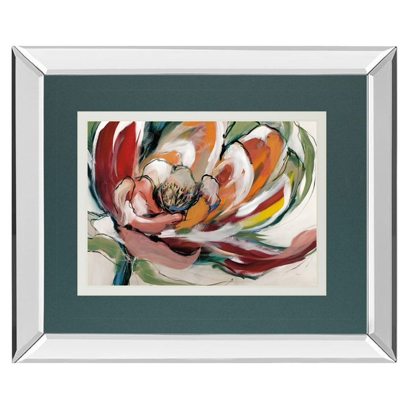 Classy Living Vibrant Bloom Wall Art 40"x34", Mirrored