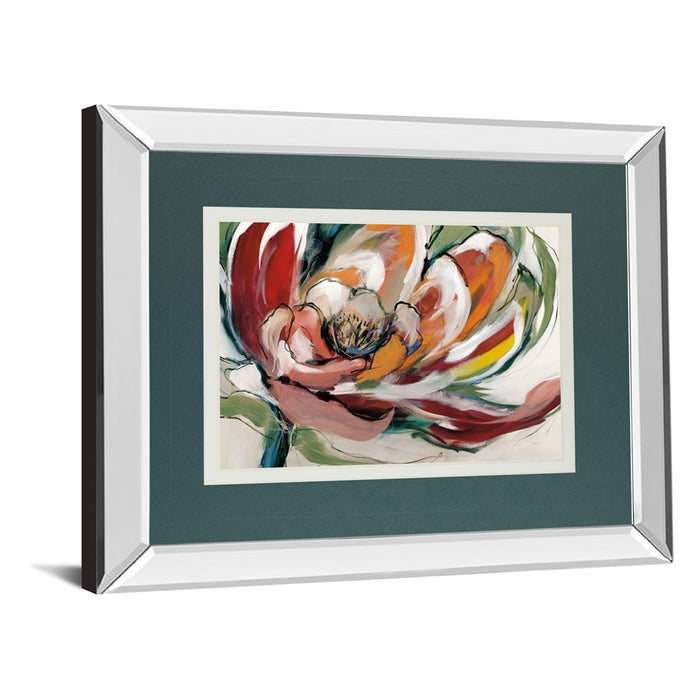 Classy Living Vibrant Bloom Wall Art 40"x34", Mirrored