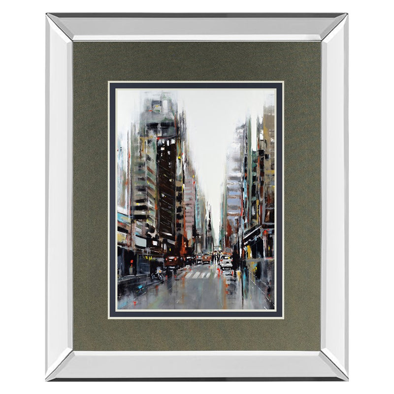 Classy Living Urban Pulse Wall Art 34"x40", Mirrored