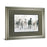 Classy Living Graceful Herd Wall Art Double Mat 40"x34", Silver Serenity