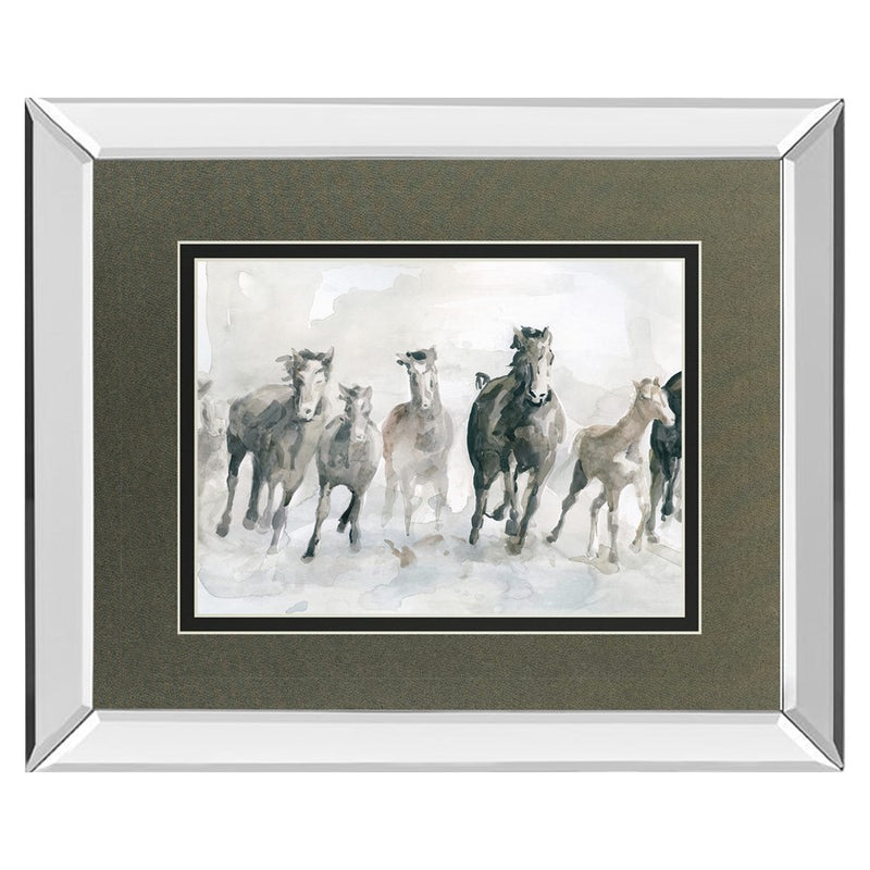 Classy Living Graceful Herd Wall Art 40"x34", Mirrored