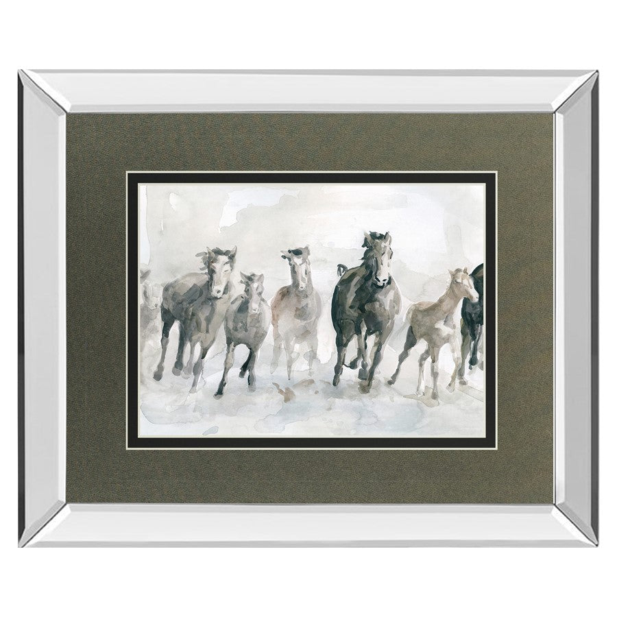 Classy Living Graceful Herd Wall Art 40"x34", Mirrored - DM5794MF