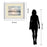 Classy Living Beachlight Reflection Wall Art 40"x34", Mirrored