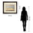 Classy Living Iceland Waterscape Wall Art Double Mat 40"x34", Chocolate