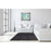 Classy Living Serene Brushstrokes Wall Art Double Mat 40"x34", Silver
