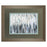 Classy Living Silver Rain Wall Art Double Mat 40"x34", Tranquil Ash