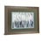 Classy Living Silver Rain Wall Art Double Mat 40"x34", Tranquil Ash