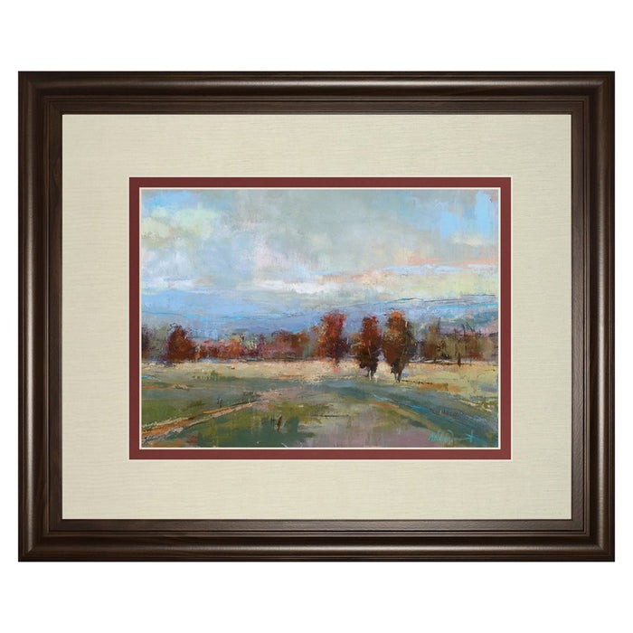 Classy Living Iceland Serenity Wall Art Double Mat 40"x34", Cinnamon Mocha