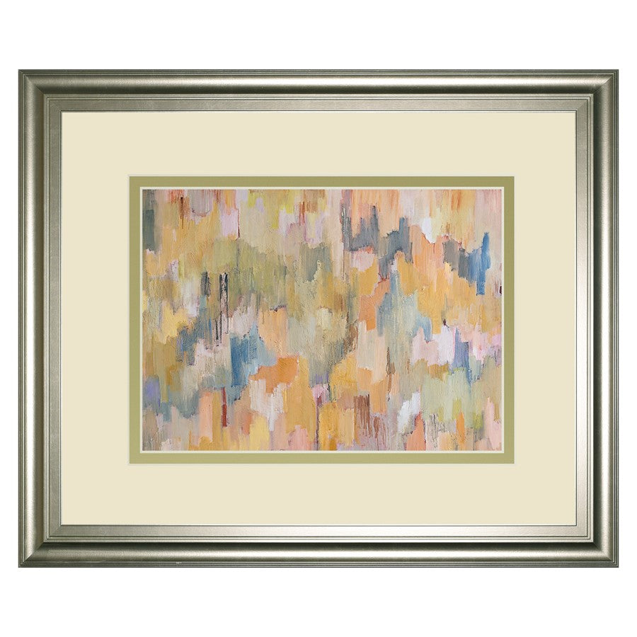 Classy Living Concerto Harmony Wall Art Double Mat 40"x34", Silver
