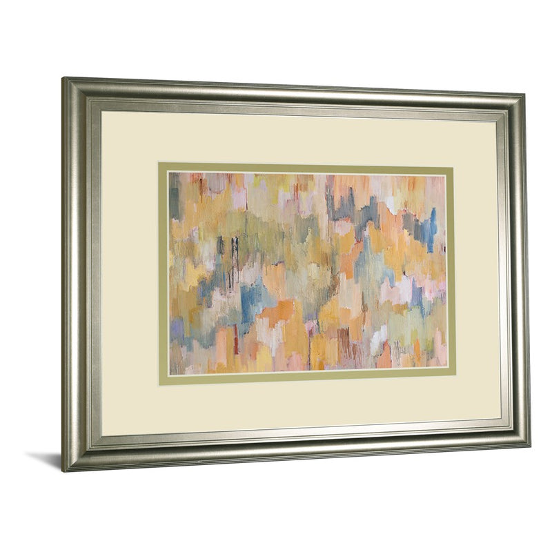 Classy Living Concerto Harmony Wall Art Double Mat 40"x34", Silver