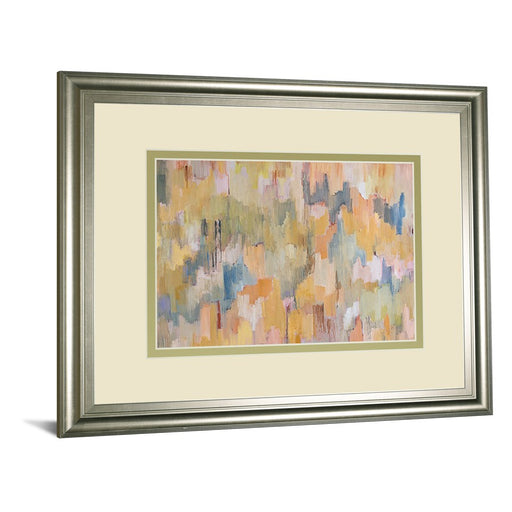 Classy Living Concerto Harmony Wall Art Double Mat 40"x34", Silver