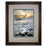 Classy Living Ocean Radiance Wall Art Double Mat 34"x40", Chocolate