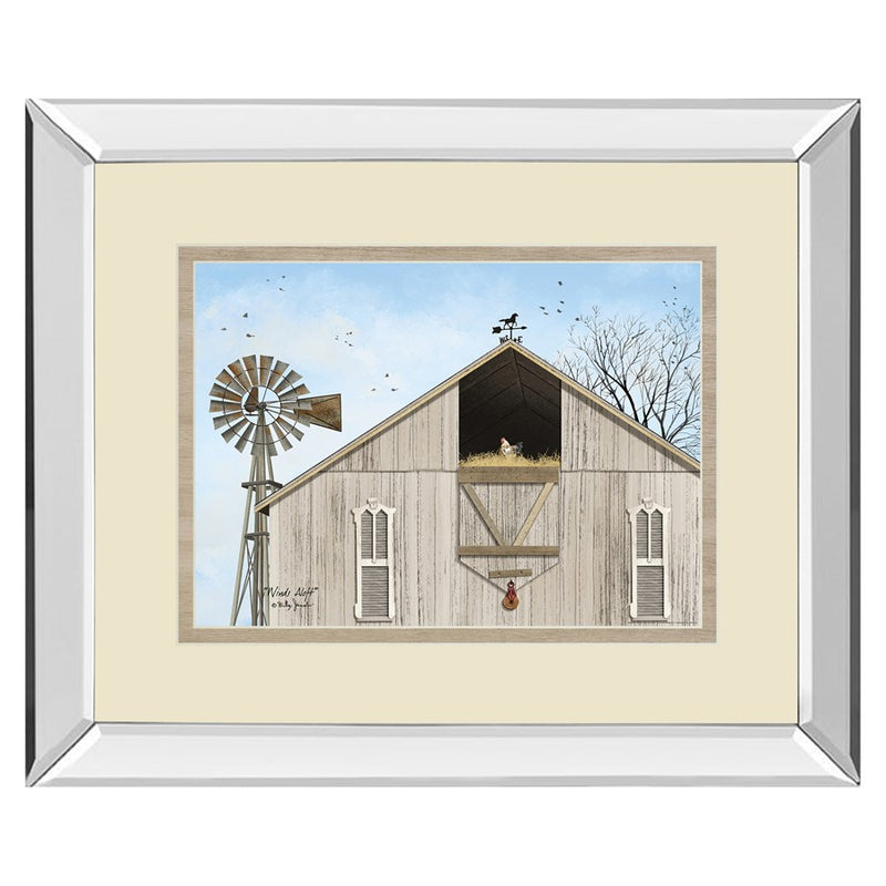Classy Living Winds Aloft Wall Art 40"x34", Mirrored