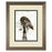 Classy Living Rustic Windmill Wall Art Double Mat 34"x40", Tranquil Ash