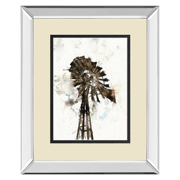 Classy Living Rustic Windmill Wall Art 34"x40", Mirrored