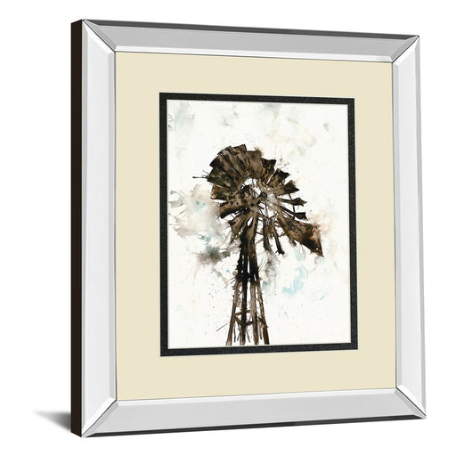 Classy Living Rustic Windmill Wall Art 34"x40", Mirrored