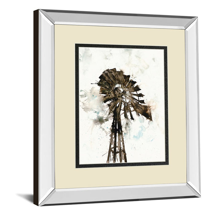 Classy Living Rustic Windmill Wall Art 34"x40", Mirrored