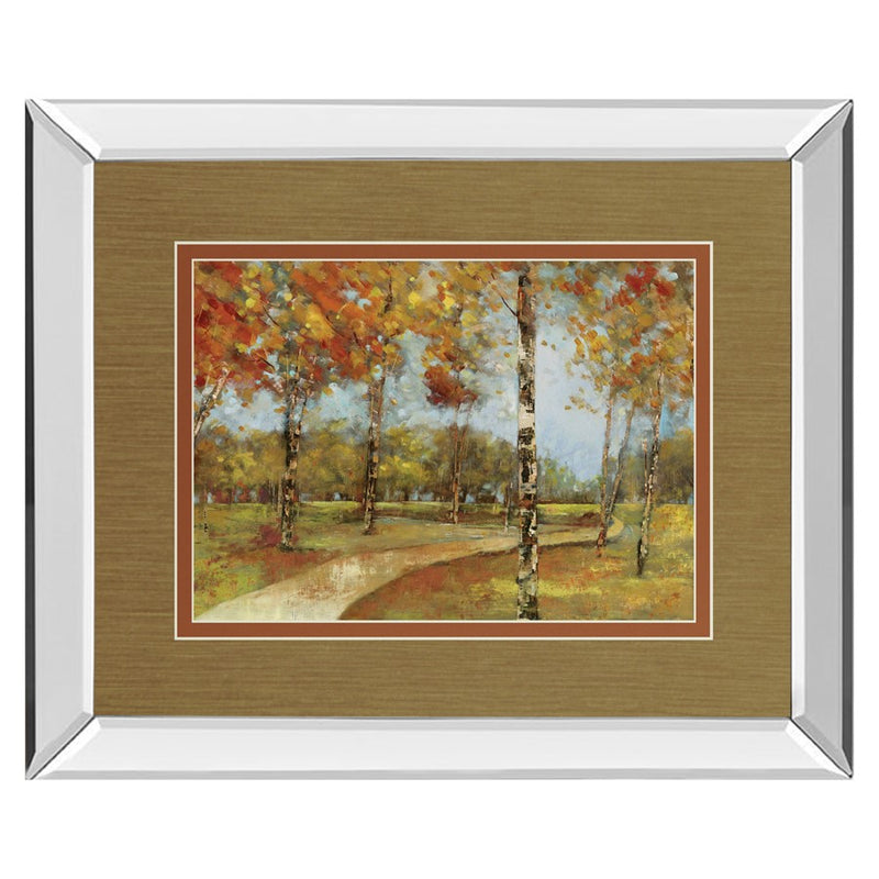 Classy Living Autumn Path Wall Art 40"x34", Mirrored