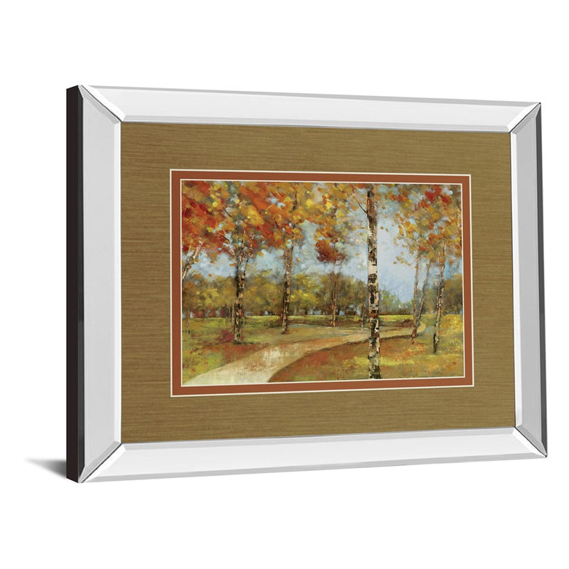 Classy Living Autumn Path Wall Art 40"x34", Mirrored