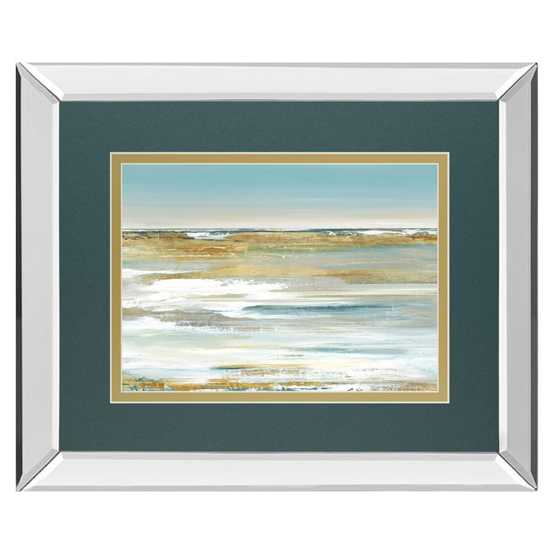 Classy Living Blue Horizon Wall Art 40"x34", Mirrored