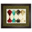 Classy Living Spotted Heralds Wall Art Double Mat 40"x34", Chocolate