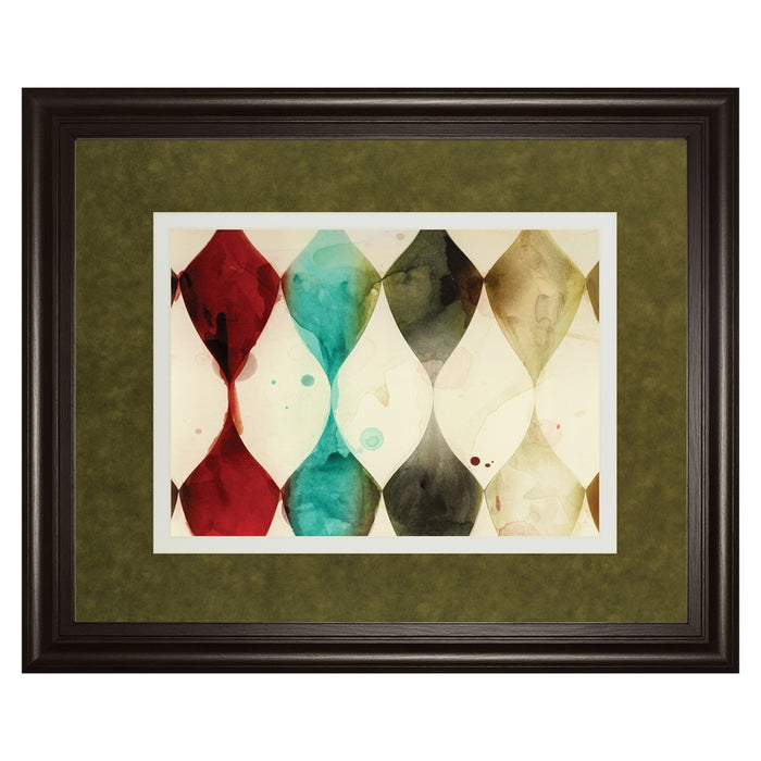 Classy Living Spotted Heralds Wall Art Double Mat 40"x34", Chocolate