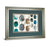 Classy Living Moroccan Beads Wall Art Double Mat 40"x34", Silver Serenity