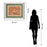 Classy Living Redhead Among Flowers Wall Art 40"x34", Mirrored