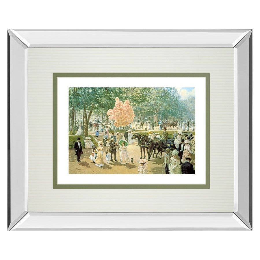 Classy Living Balloon Seller Wall Art 40"x34", Mirrored