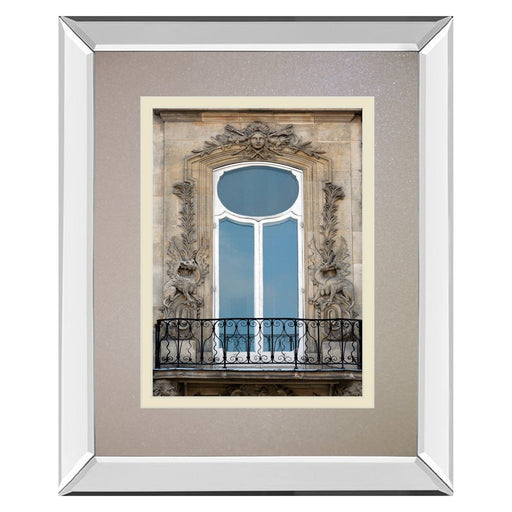 Classy Living Parisian Window Wall Art 34"x40", Mirrored