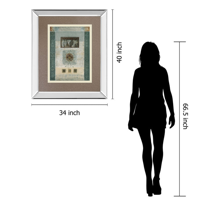 Classy Living Romanesque Elegance Wall Art 34"x40", Mirrored