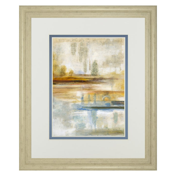 Classy Living Earthscape II Wall Art Double Mat 34"x40", Ivory Bliss