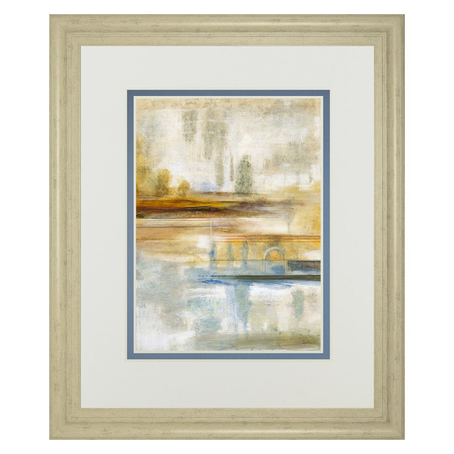Classy Living Earthscape II Wall Art Double Mat 34"x40", Ivory Bliss