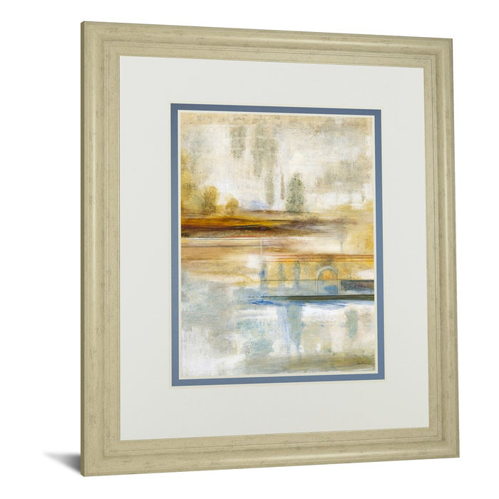 Classy Living Earthscape II Wall Art Double Mat 34"x40", Ivory Bliss