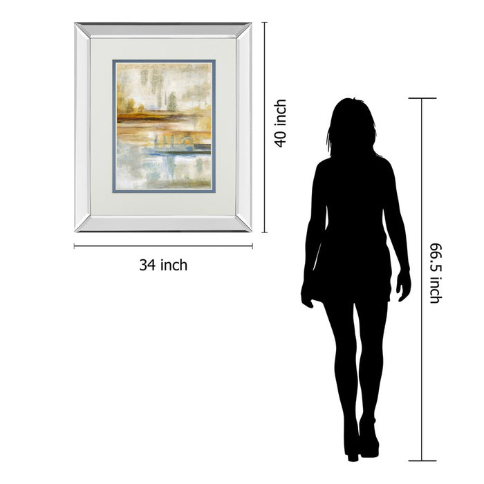 Classy Living Earthscape II Wall Art 34"x40", Mirrored