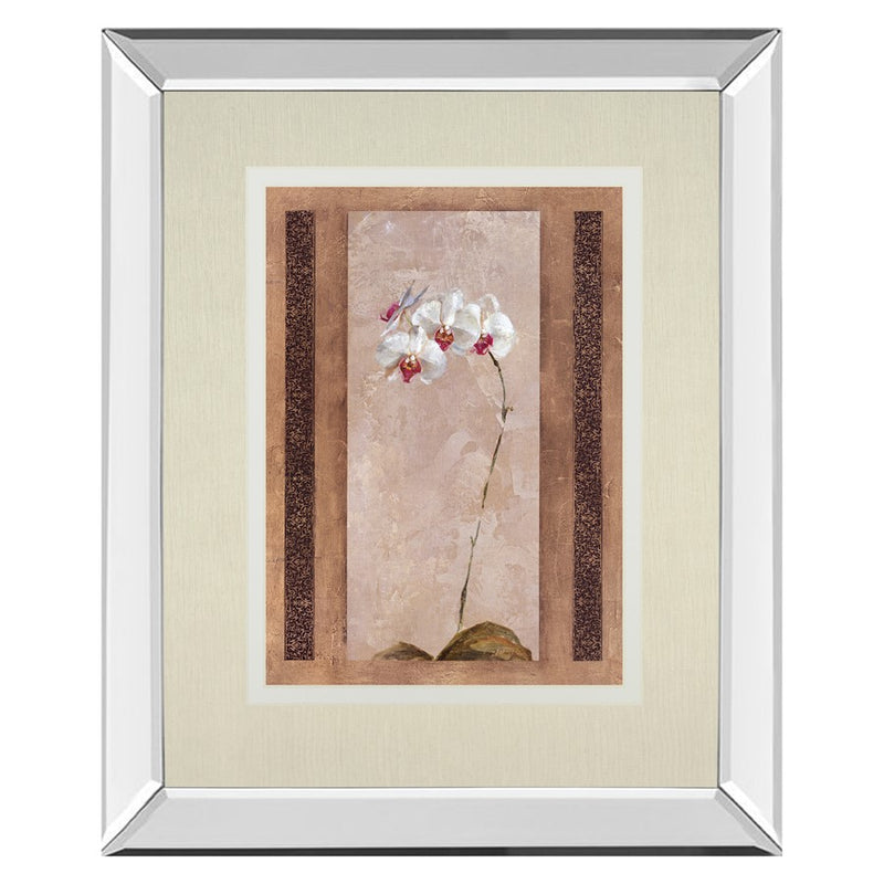 Classy Living Elegant Orchid Wall Art 34"x40", Mirrored