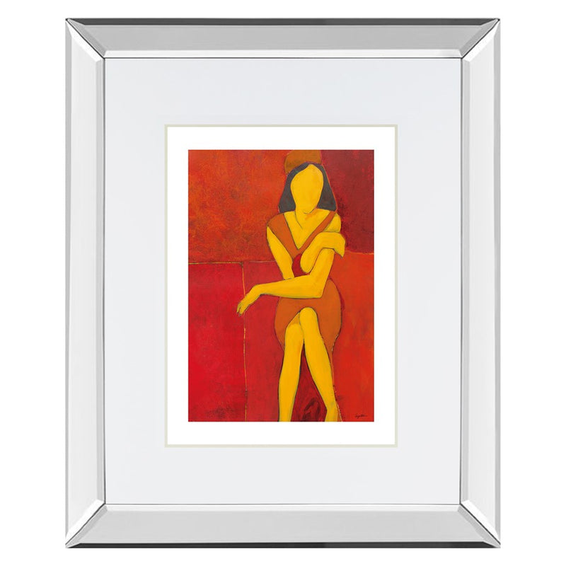 Classy Living Faceless Muse Wall Art 34"x40", Mirrored