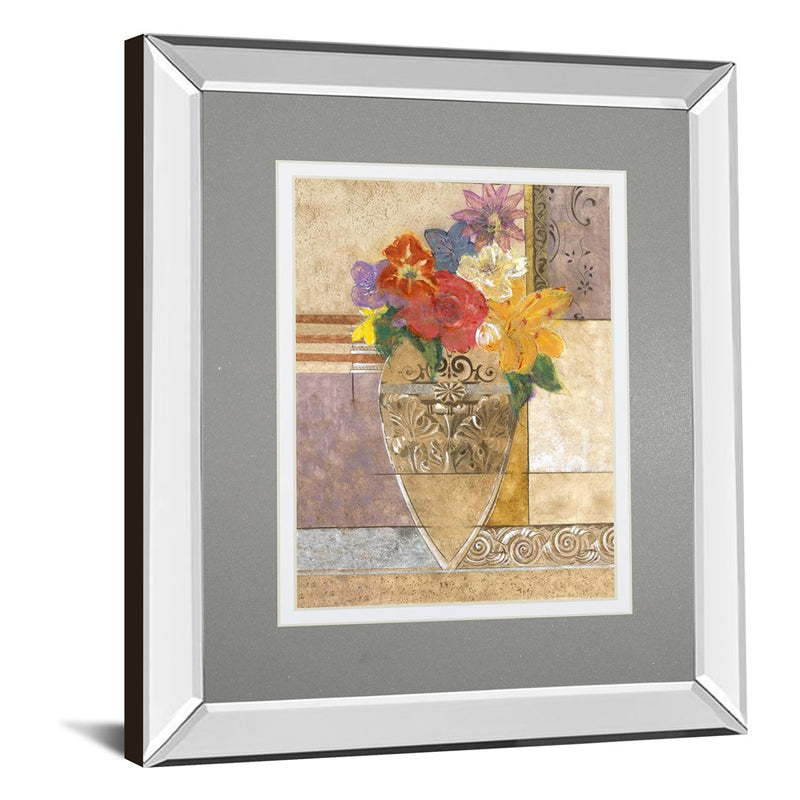 Classy Living Botanical Bouquet Wall Art 34"x40", Mirrored
