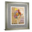 Classy Living Pansy Bouquet Wall Art Double Mat 34"x40", Silver Serenity