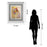 Classy Living Pansy Bouquet Wall Art 34"x40", Mirrored