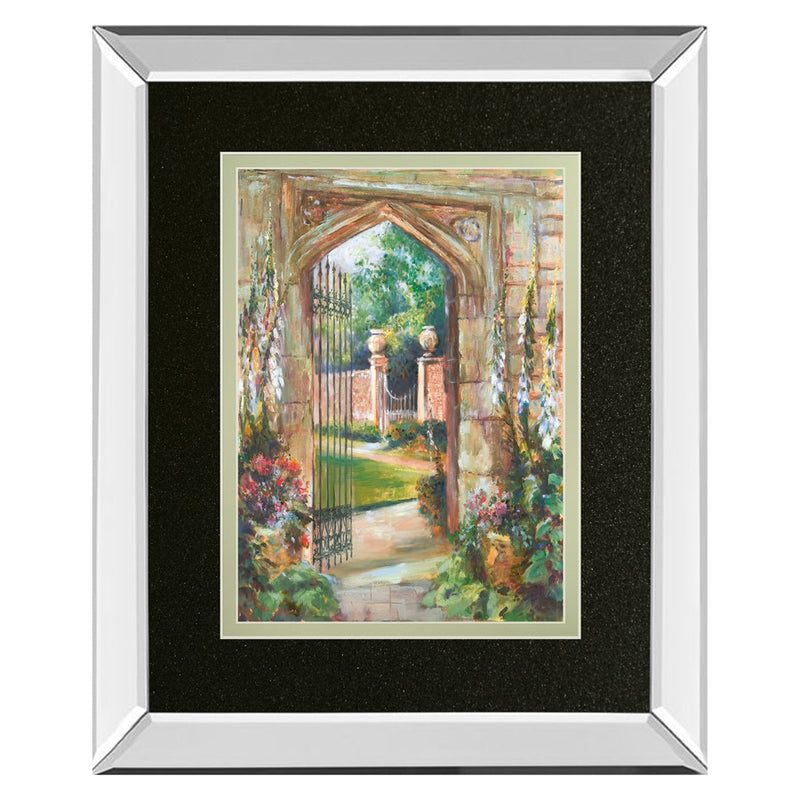 Classy Living Garden Gate Wall Art 34"x40", Mirrored