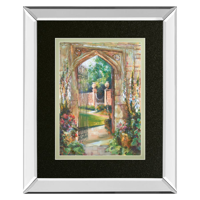 Classy Living Garden Gate Wall Art 34"x40", Mirrored - DM5905MF