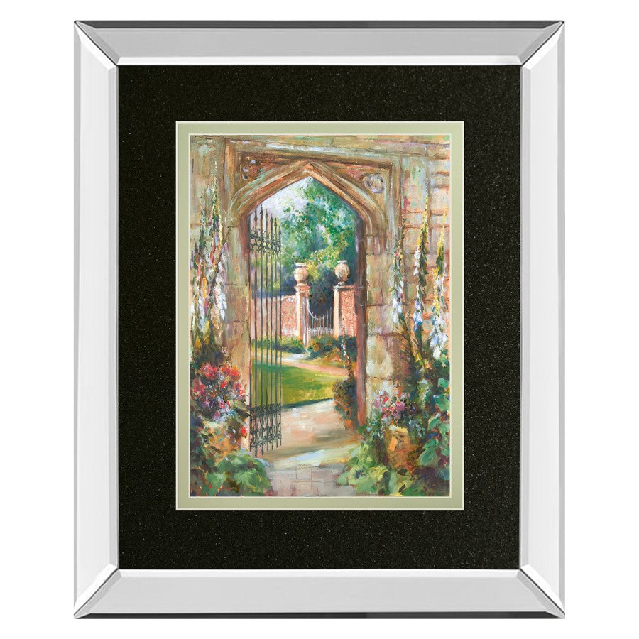Classy Living Garden Gate Wall Art 34"x40", Mirrored - DM5905MF