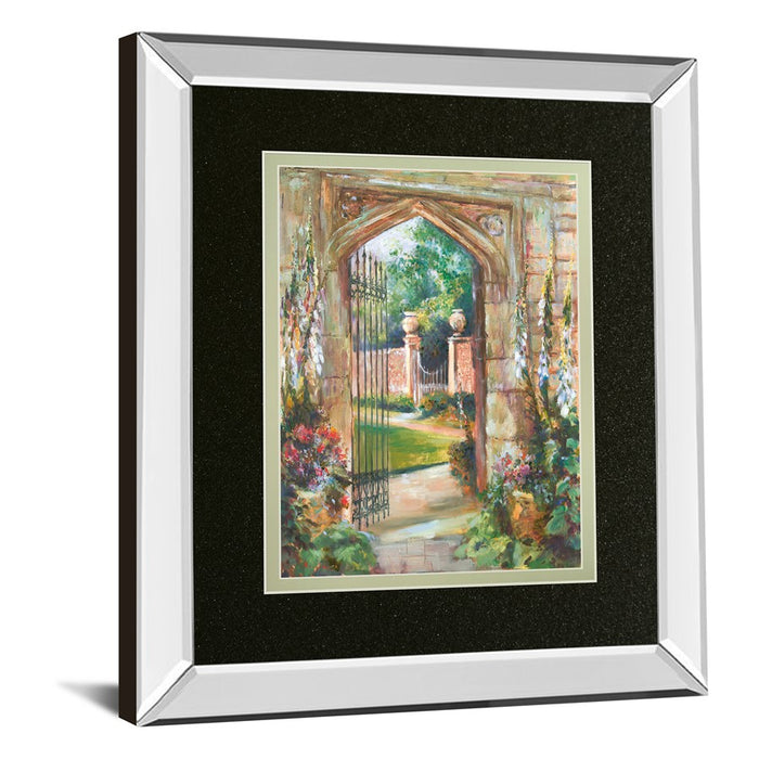 Classy Living Garden Gate Wall Art 34"x40", Mirrored