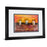 Classy Living Old Boxes III Wall Art Double Mat 40"x34", Midnight Aura