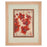Classy Living Red Orchid Elegance Wall Art Double Mat 34"x40", Rose Gold